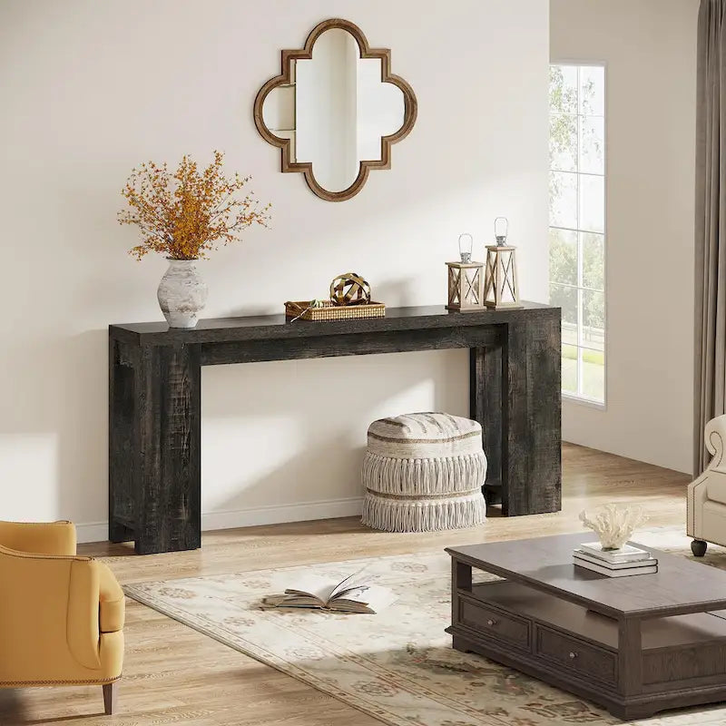 70.9 - Inch Console Sofa Table for Living Room, Entryway, and Hallway