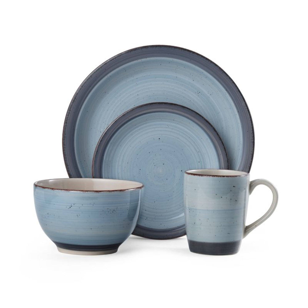 Pfaltzgraff Sadie 16-Piece Dinnerware Set - Blue