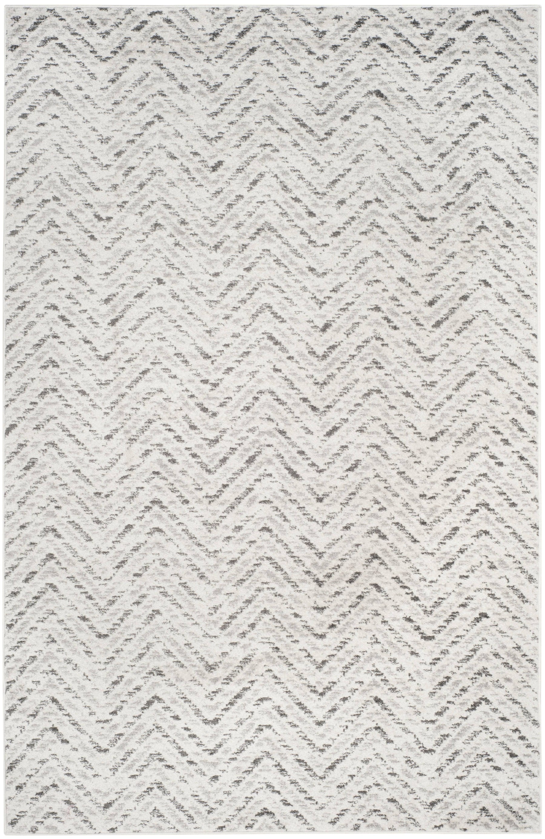 Safavieh 8' x 10' Adirondack ADR104N Ivory / Charcoal Rug